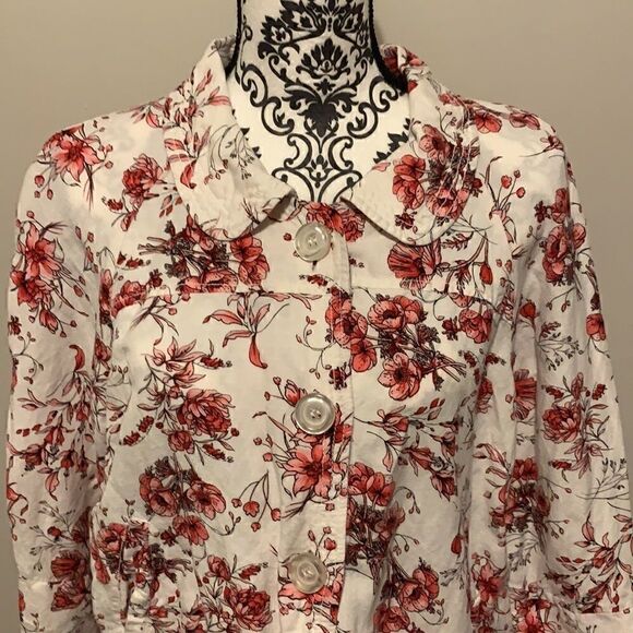 Elementz Woman’s Long Sleeve Blouse Size XL - Picture 2 of 2